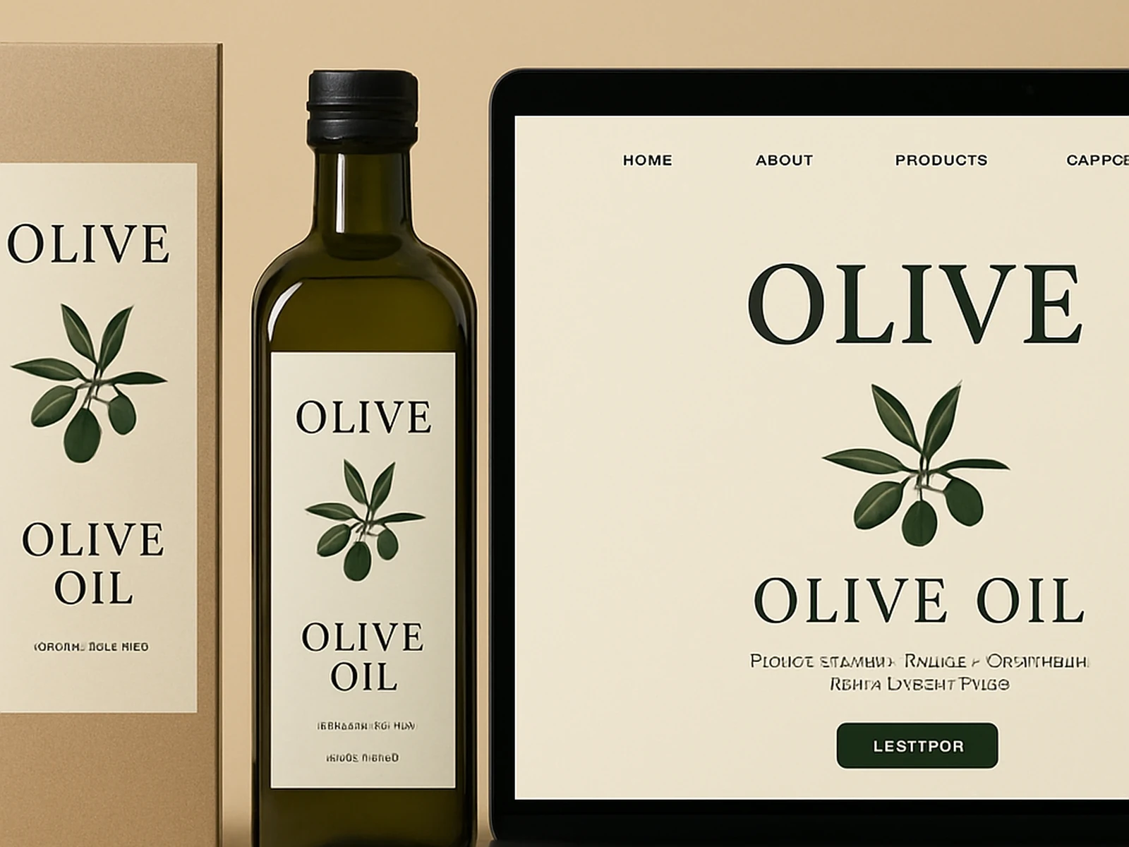 Olive oil DTC brand